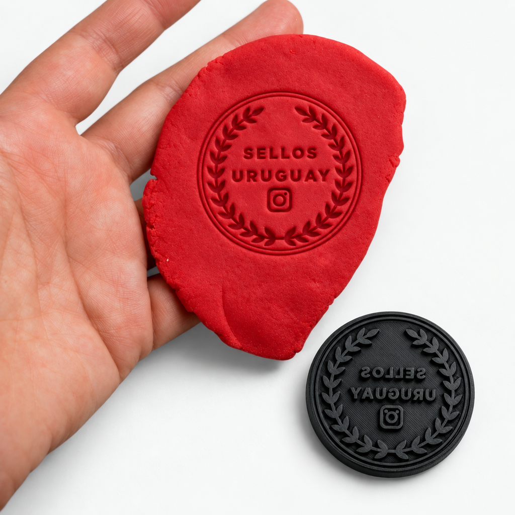 Sello de Acrilico/PLA personalizado