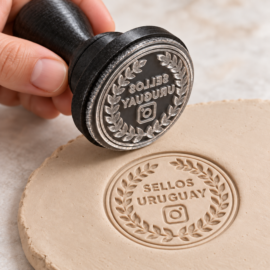 Sello de Acrilico/PLA personalizado